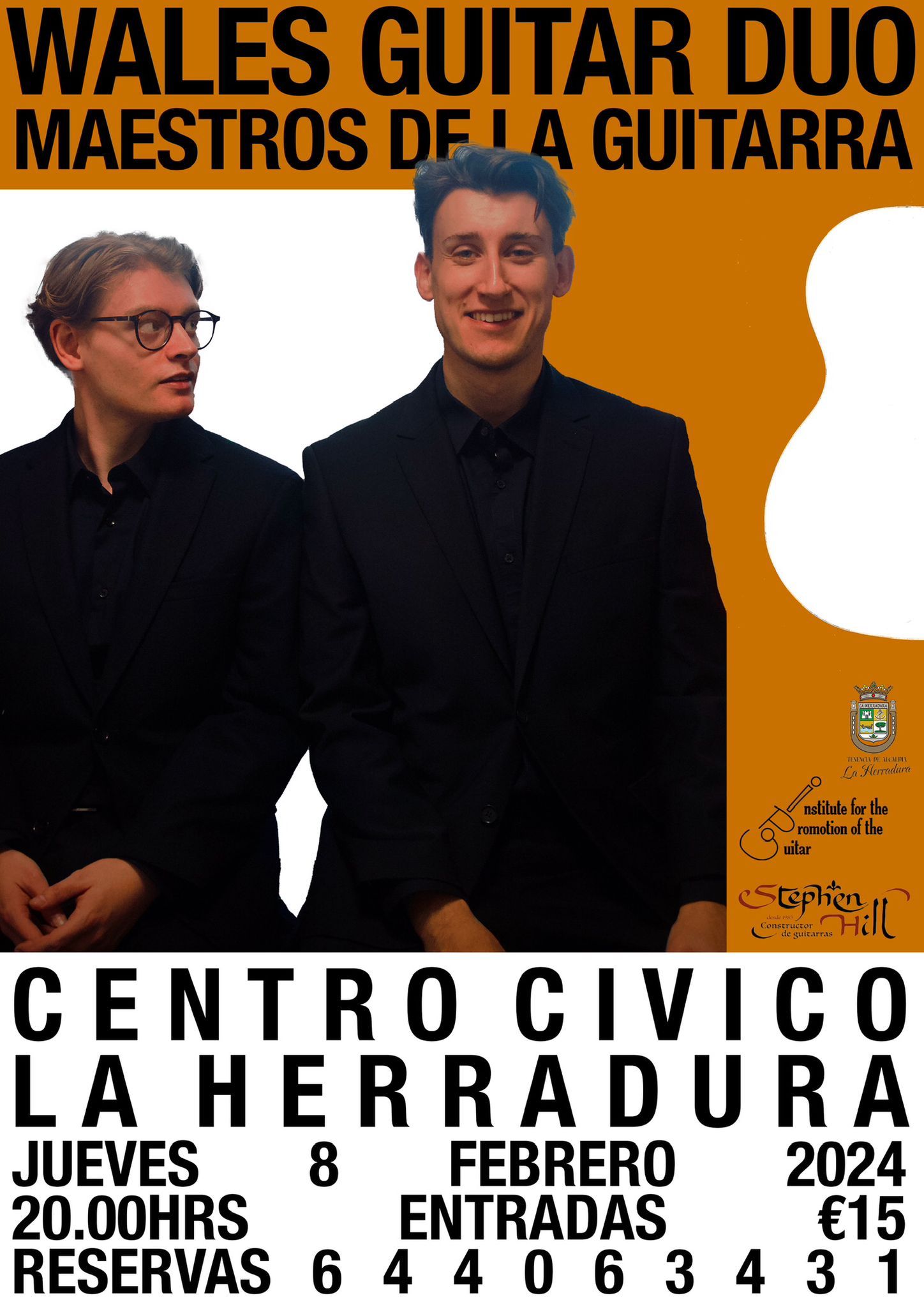 El Centro Cvico de La Herradura acoge hoy jueves el concierto del Do de Guitarra de Gales 